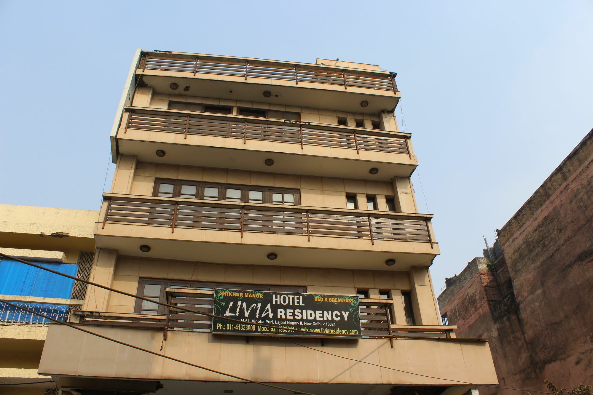 Hotel Livia Residency New Delhi Exterior foto